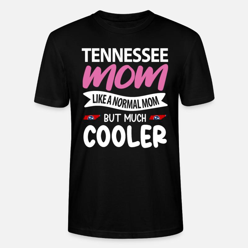 Tennessee mutter geschenk - Stanley/Stella Unisex Bio-T-Shirt CRAFTER - Schwarz
