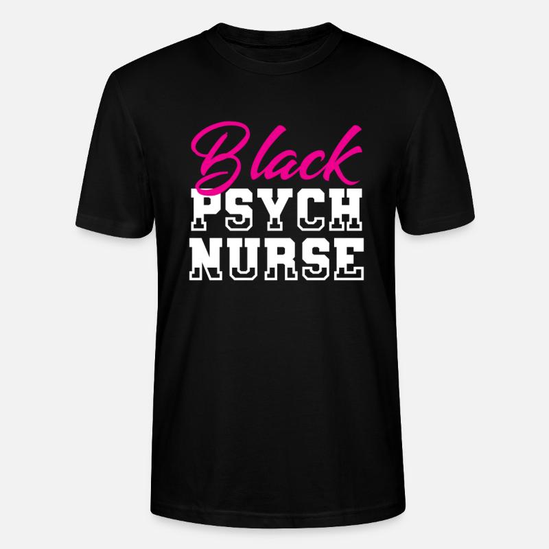 Krankenschwester - Stanley/Stella Unisex Bio-T-Shirt CRAFTER - Schwarz