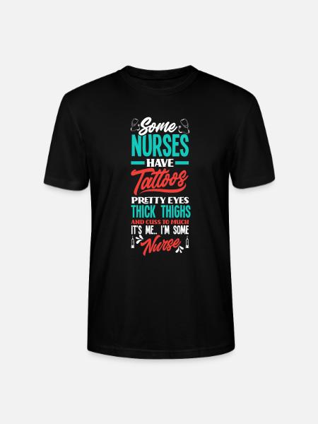 Nurse Nurse - Stanley/Stella CRAFTER Unisex Organic T-Shirt - black