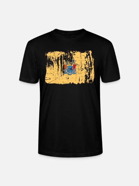 New jersey stolz geschenk - Stanley/Stella Unisex Bio-T-Shirt CRAFTER - Schwarz