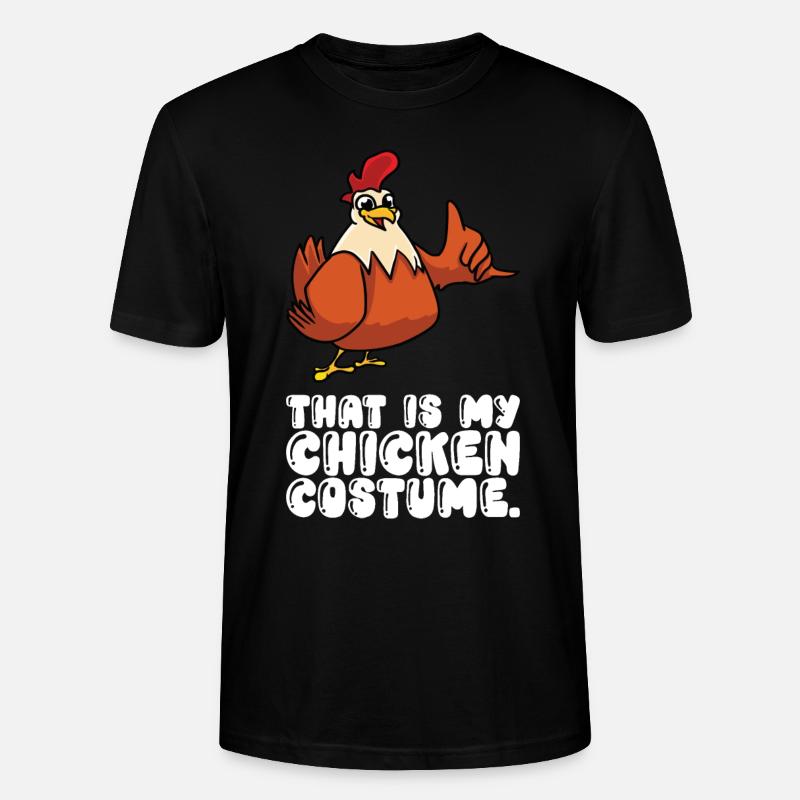 C’est mon costume de poulet - T-shirt bio CRAFTER Stanley Stella Unisexe - noir