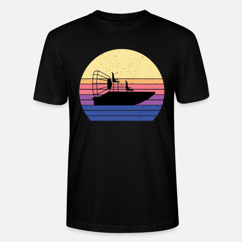 Hydroglisseur - T-shirt bio CRAFTER Stanley Stella Unisexe - noir