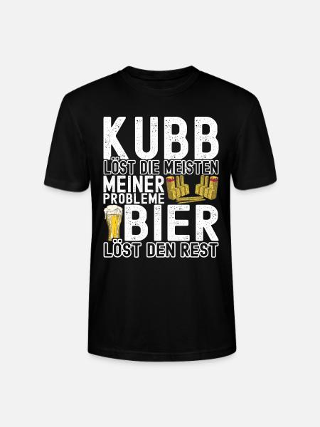 Kubb Wikinger Schach - Stanley/Stella Unisex Bio-T-Shirt CRAFTER - Schwarz