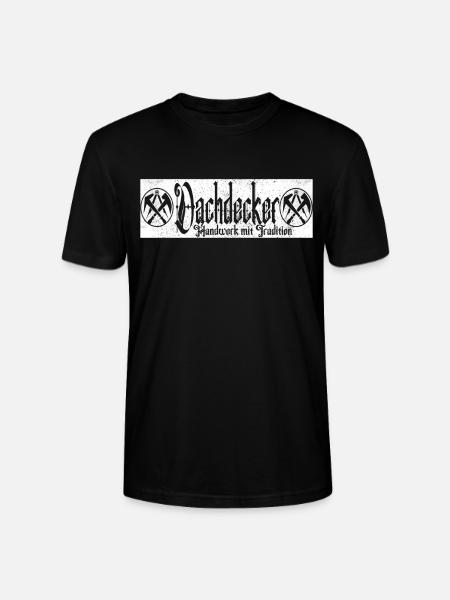 Dachdeckermeister Dachdecker Handwerk Tradition - Stanley/Stella Unisex Bio-T-Shirt CRAFTER - Schwarz