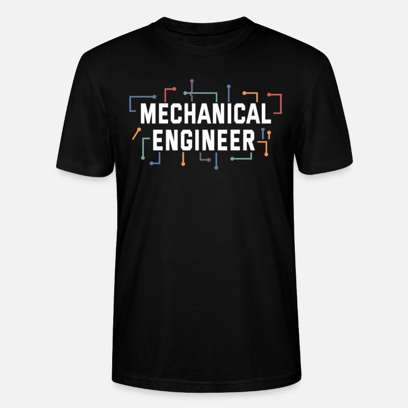 Mechanics Engineer Mechanical Engineering - Stanley/Stella CRAFTER Unisex Organic T-Shirt - black