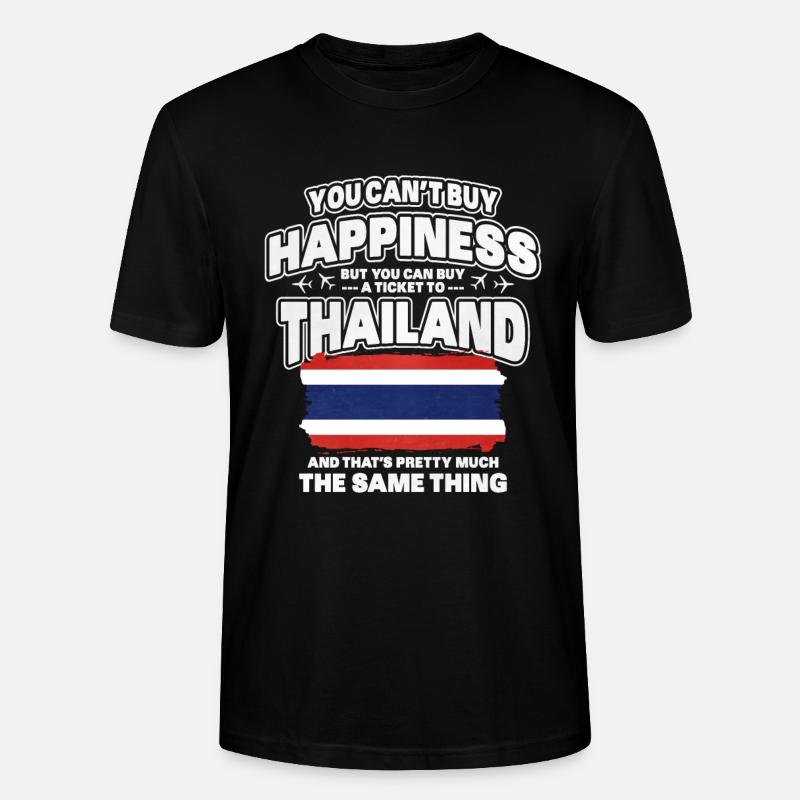Thailand - Stanley/Stella Unisex Bio-T-Shirt CRAFTER - Schwarz