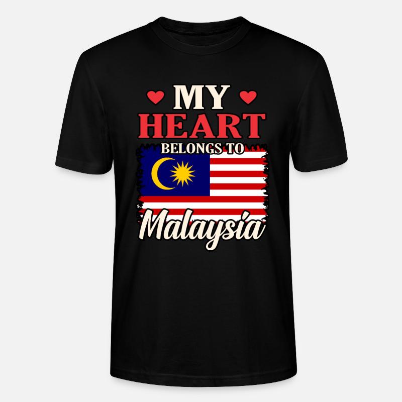 Malaysia - Stanley/Stella Unisex Bio-T-Shirt CRAFTER - Schwarz