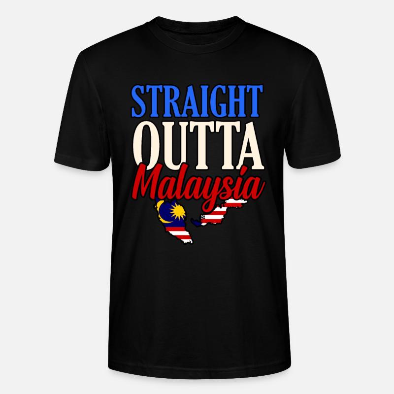 Malaysia - Stanley/Stella Unisex Bio-T-Shirt CRAFTER - Schwarz