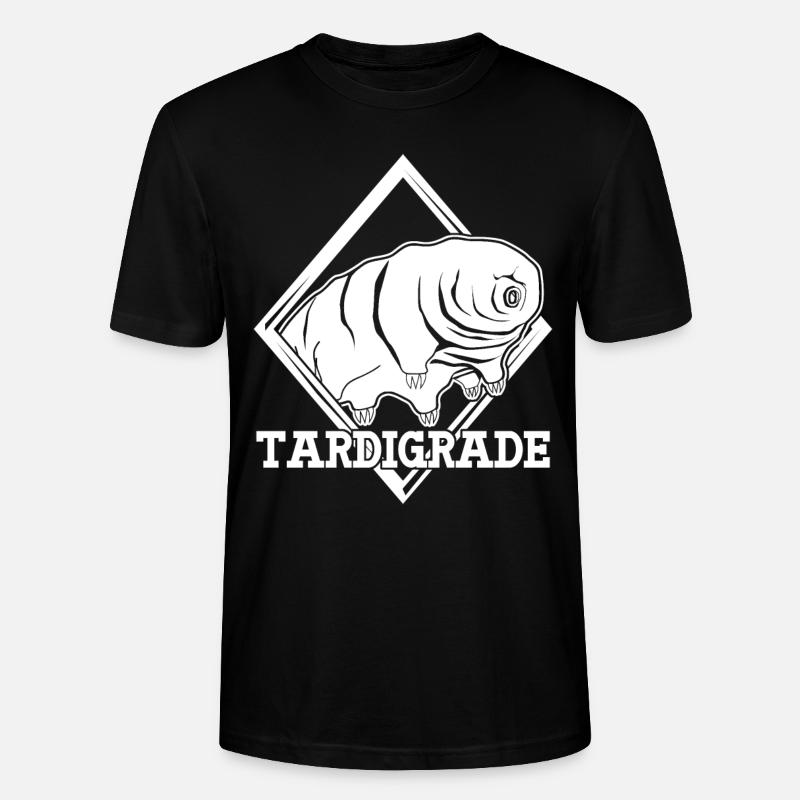 Tardigrade Ours d’eau Tardigrades - T-shirt bio CRAFTER Stanley Stella Unisexe - noir