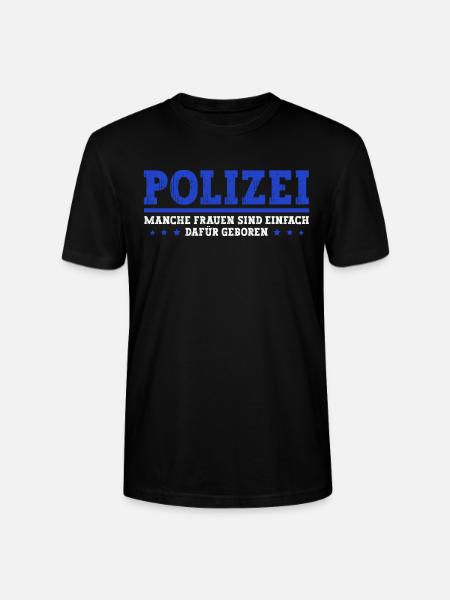 Polizist Polizei Frauen - Stanley/Stella Unisex Bio-T-Shirt CRAFTER - Schwarz