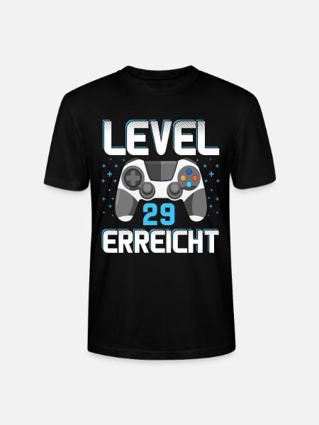 Level 29 Erreicht Gamer - Stanley/Stella Unisex Bio-T-Shirt CRAFTER - Schwarz