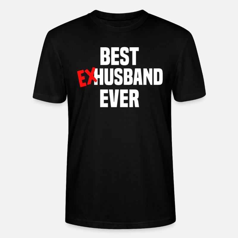 Scheidung Trennung Ehe Ex Scheidungsparty - Stanley/Stella Unisex Bio-T-Shirt CRAFTER - Schwarz