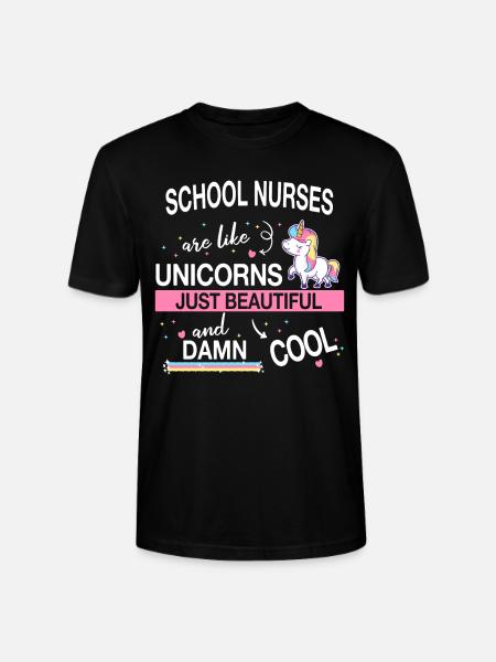 Schulkrankenschwester Gesundheitswesen Schulkranke - Stanley/Stella Unisex Bio-T-Shirt CRAFTER - Schwarz