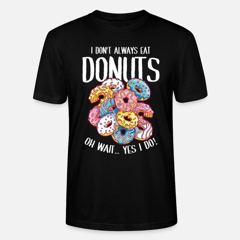 Donut Lover - Stanley/Stella Unisex Bio-T-Shirt CRAFTER - Schwarz