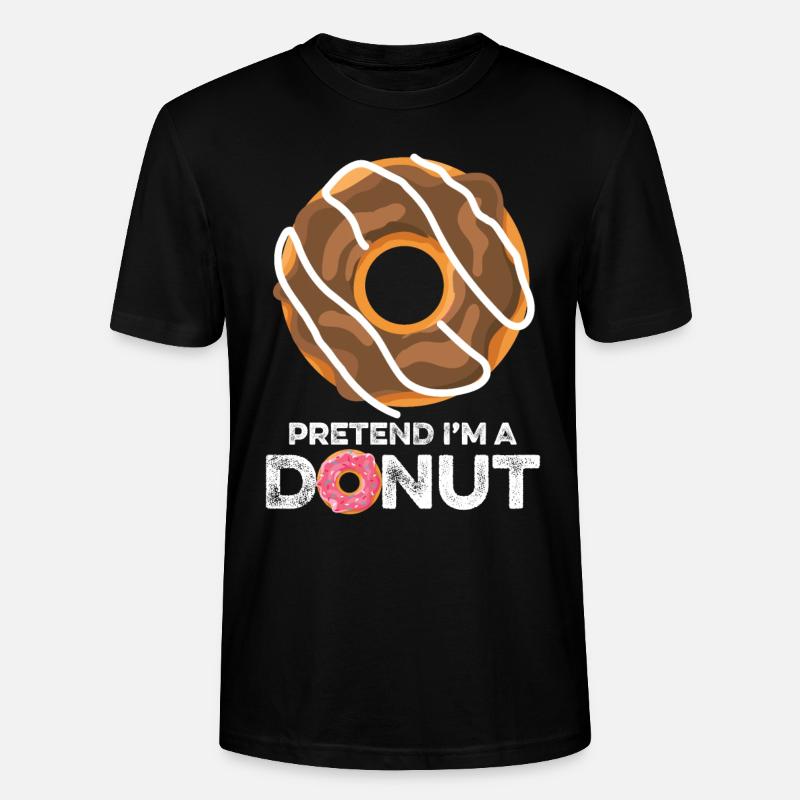 Donut Lover - Stanley/Stella Unisex Bio-T-Shirt CRAFTER - Schwarz