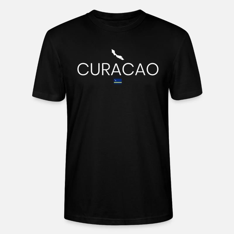 Insel Curacao Urlaub - Stanley/Stella Unisex Bio-T-Shirt CRAFTER - Schwarz