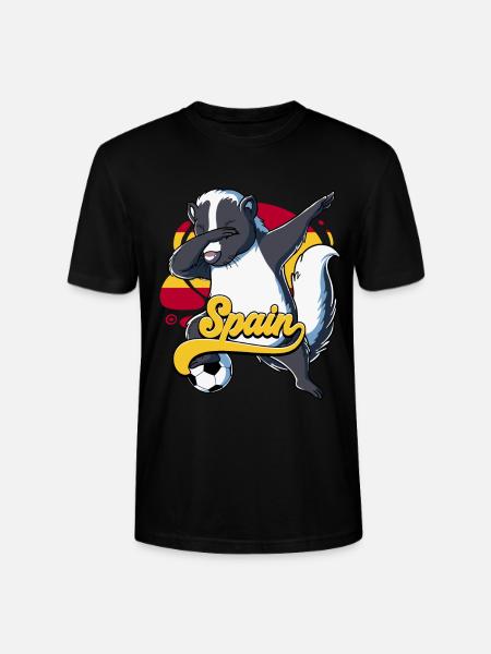 Spanien Fußball - Stanley/Stella Unisex Bio-T-Shirt CRAFTER - Schwarz