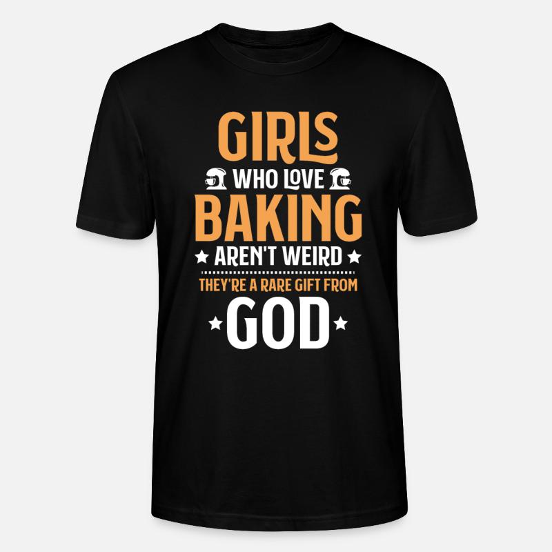 Baker Baking Baker Bakery Baking - Stanley/Stella CRAFTER Unisex Organic T-Shirt - black