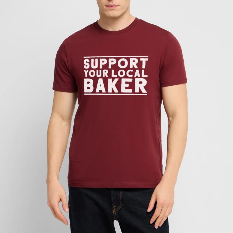 Baker Baking Baker Bakery Baking Stanley/Stella CRAFTER Unisex Organic T-Shirt