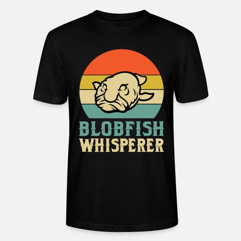 Blobfisch Flüsterer - Stanley/Stella Unisex Bio-T-Shirt CRAFTER - Schwarz