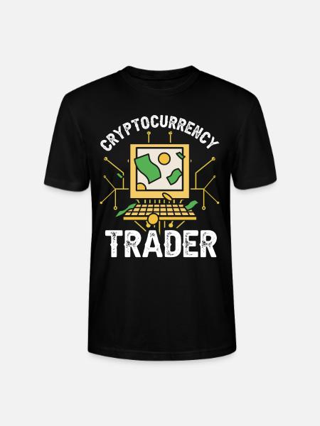 Cryptocurrency Trader Crypto Trader Crypto - Stanley/Stella CRAFTER Unisex Organic T-Shirt - black