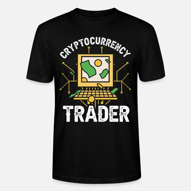 Crypto-monnaie Trader Crypto Trader Crypto - T-shirt bio CRAFTER Stanley Stella Unisexe - noir