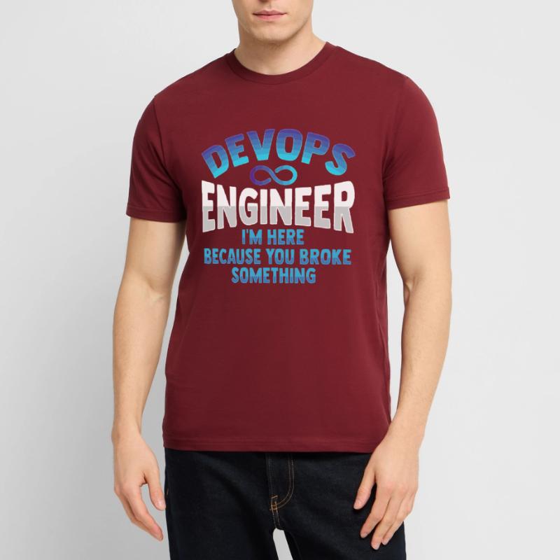 Sys-Admin Developer Devops Engineer Stanley/Stella CRAFTER Unisex Organic T-Shirt