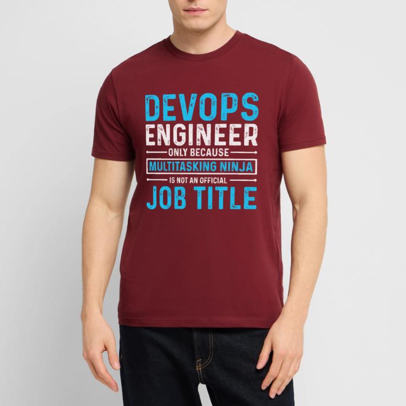 Sys-Admin Developer Devops Engineer Stanley/Stella CRAFTER Unisex Organic T-Shirt