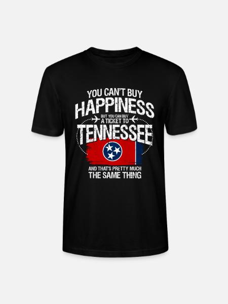 Tennessee - Stanley/Stella CRAFTER Unisex Organic T-Shirt - black