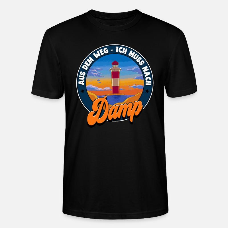 Damp - Stanley/Stella Unisex Bio-T-Shirt CRAFTER - Schwarz