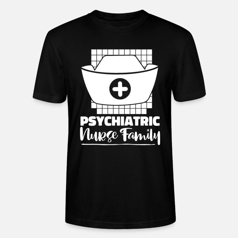Krankenschwester - Stanley/Stella Unisex Bio-T-Shirt CRAFTER - Schwarz