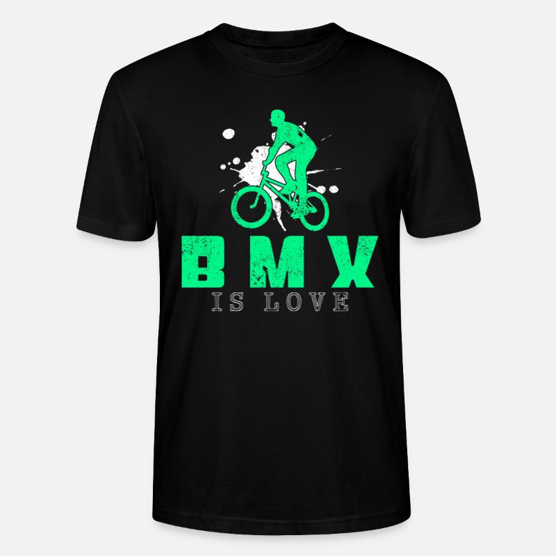 BMX Spruch - Stanley/Stella Unisex Bio-T-Shirt CRAFTER - Schwarz
