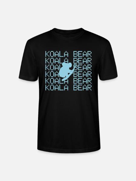 Ours Koala - T-shirt bio CRAFTER Stanley Stella Unisexe - noir