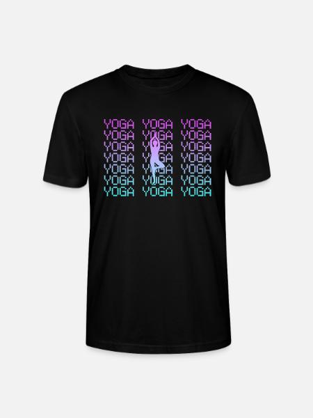 Yoga - T-shirt bio CRAFTER Stanley Stella Unisexe - noir