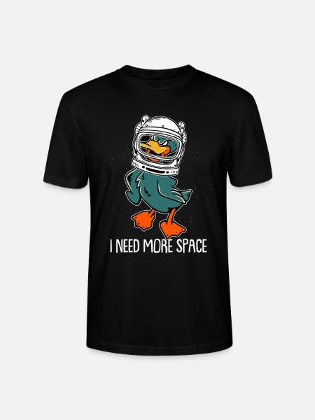 Canard - T-shirt bio CRAFTER Stanley Stella Unisexe - noir