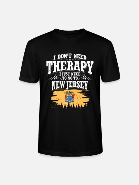 New Jersey - Stanley/Stella Unisex Bio-T-Shirt CRAFTER - Schwarz