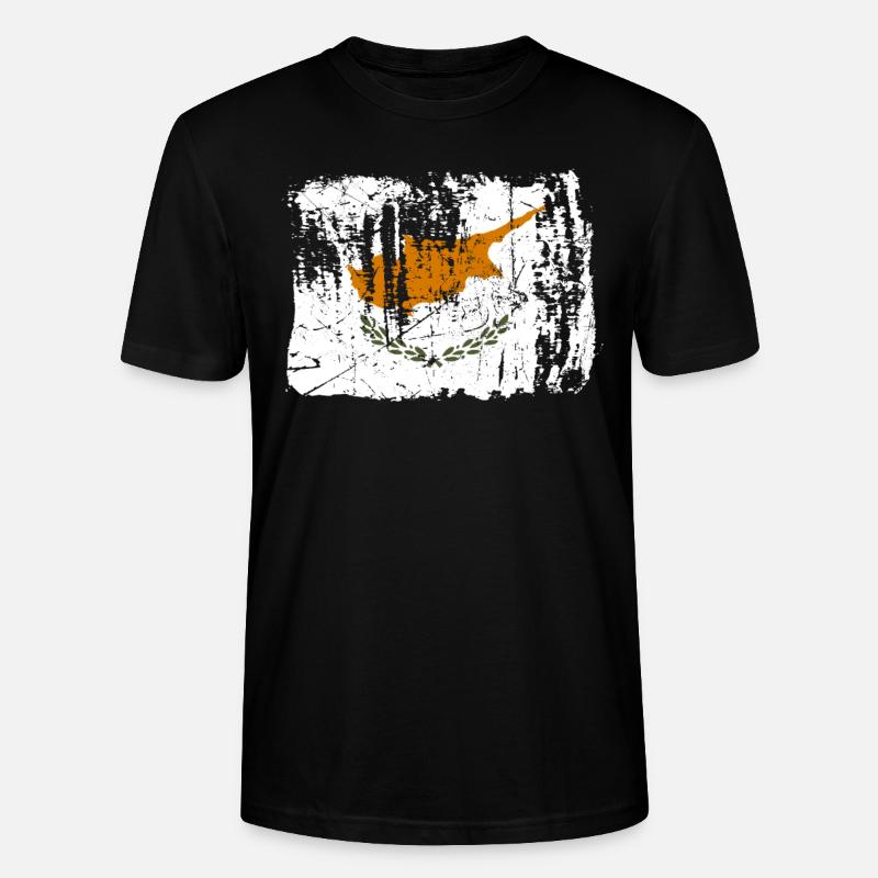 Zypern - Stanley/Stella Unisex Bio-T-Shirt CRAFTER - Schwarz
