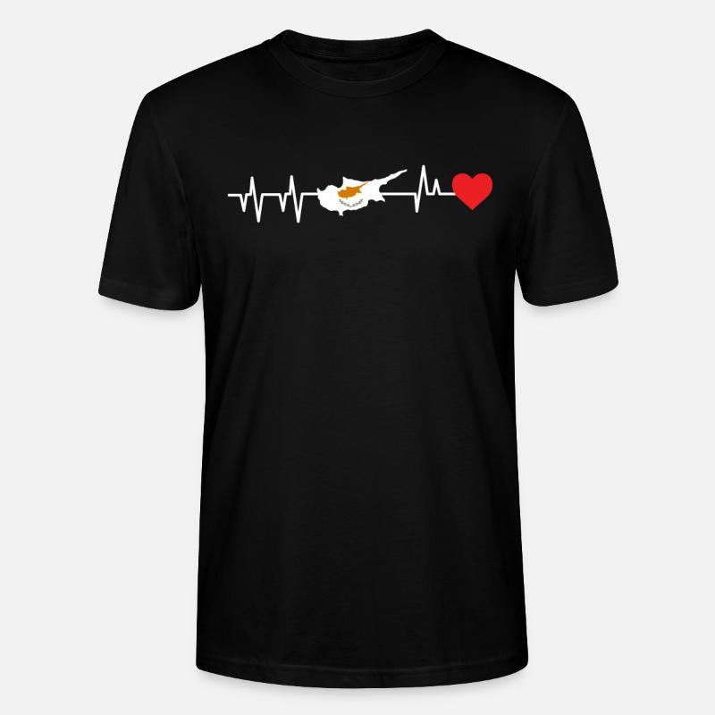 Zypern - Stanley/Stella Unisex Bio-T-Shirt CRAFTER - Schwarz