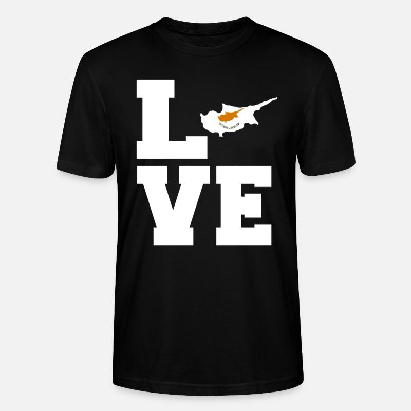 Zypern - Stanley/Stella Unisex Bio-T-Shirt CRAFTER - Schwarz