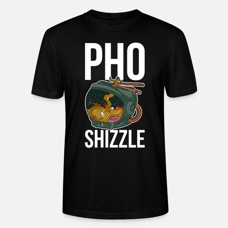 Pho Shizzle Pho Geschenk - Stanley/Stella Unisex Bio-T-Shirt CRAFTER - Schwarz