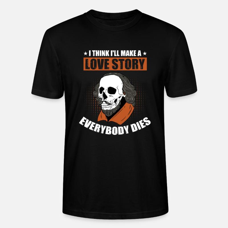 William Shakespeare - Stanley/Stella Unisex Bio-T-Shirt CRAFTER - Schwarz