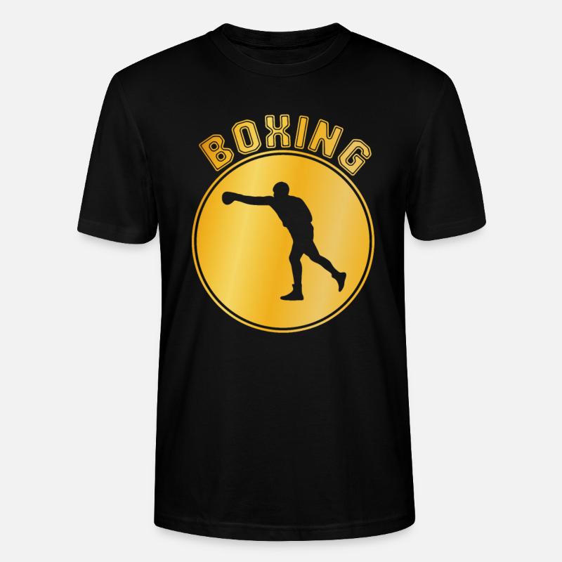 Boxen - Stanley/Stella Unisex Bio-T-Shirt CRAFTER - Schwarz