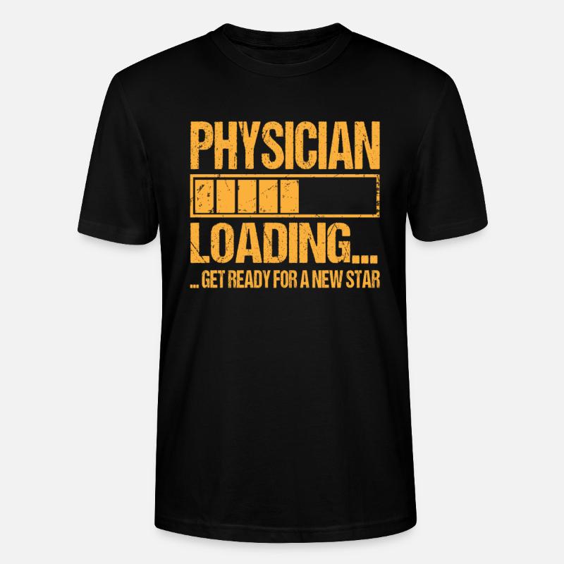 Physiker loading Physiker Ausbildung - Stanley/Stella Unisex Bio-T-Shirt CRAFTER - Schwarz