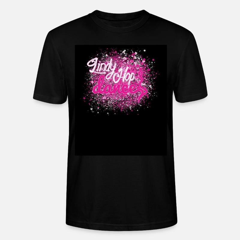 Lindy Hop Dance Swing Dancing - T-shirt bio CRAFTER Stanley Stella Unisexe - noir