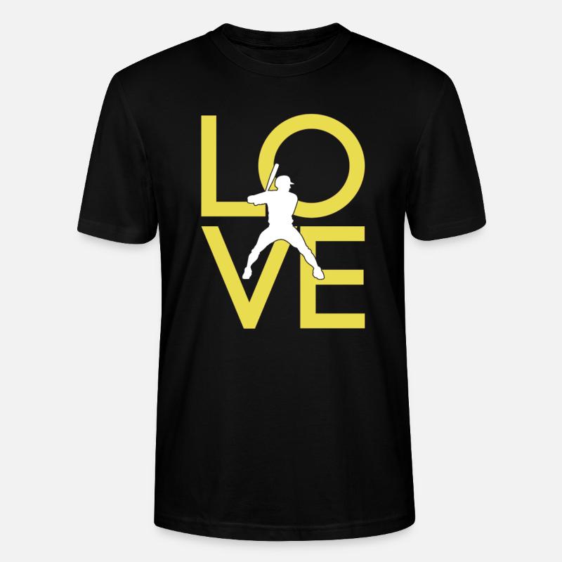 Base-ball - T-shirt bio CRAFTER Stanley Stella Unisexe - noir