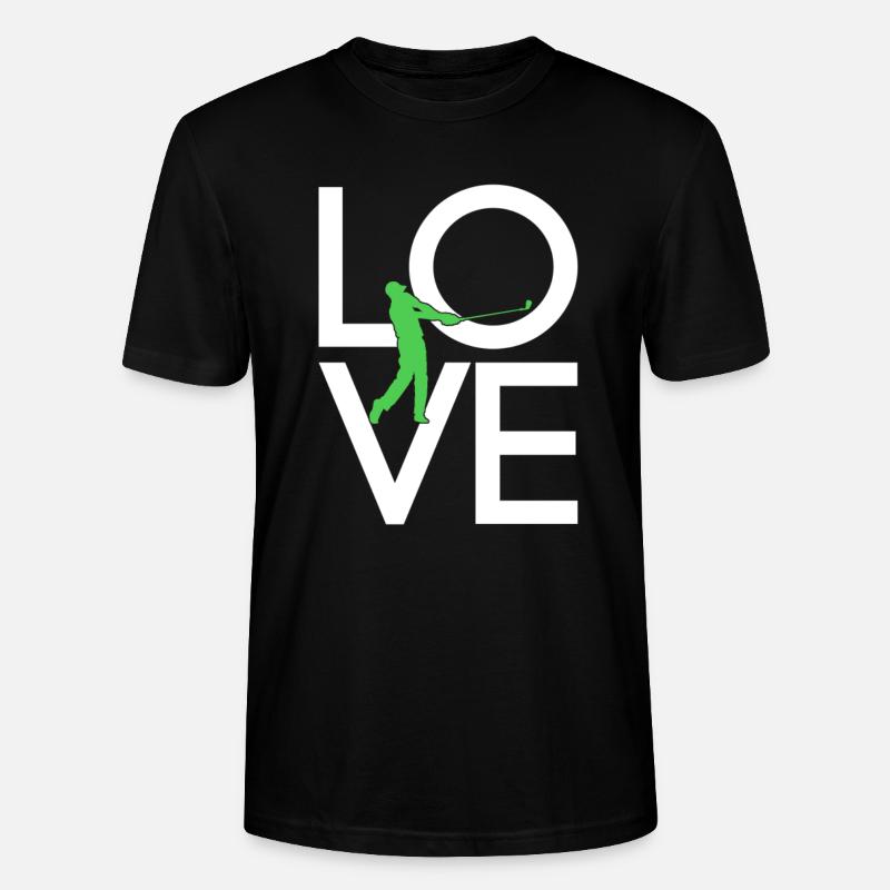 Golfe - T-shirt bio CRAFTER Stanley Stella Unisexe - noir