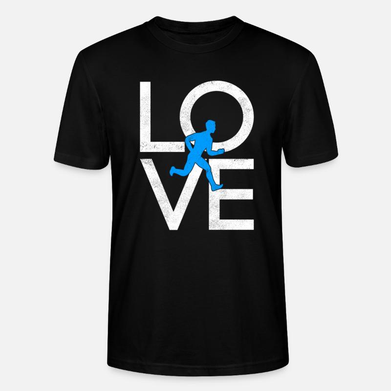 Joggen - Stanley/Stella Unisex Bio-T-Shirt CRAFTER - Schwarz