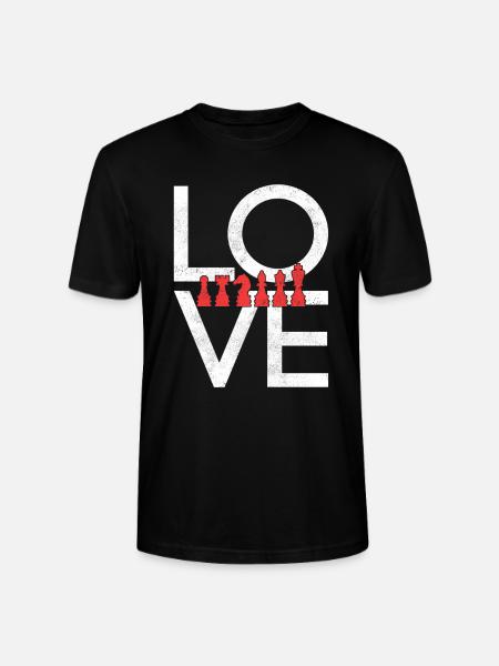 Schach - Stanley/Stella Unisex Bio-T-Shirt CRAFTER - Schwarz