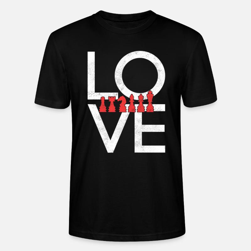 Schach - Stanley/Stella Unisex Bio-T-Shirt CRAFTER - Schwarz