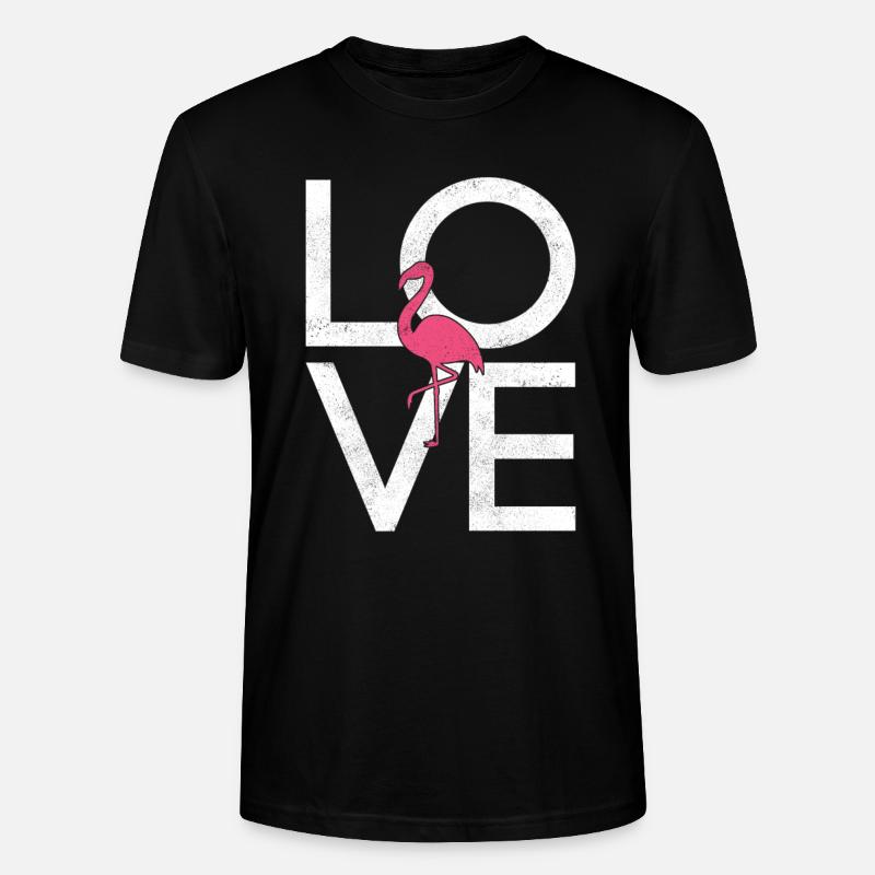 Flamant - T-shirt bio CRAFTER Stanley Stella Unisexe - noir